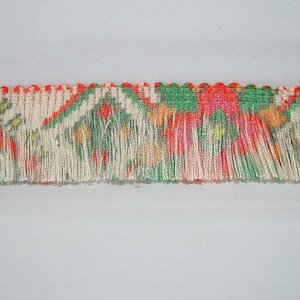 5 yards Colorful Tassel Trim, Tassel Fringe, Tassel, multicolored tassel trim, tassel trim, boho tassel fringe, boho trim, wholesale trim