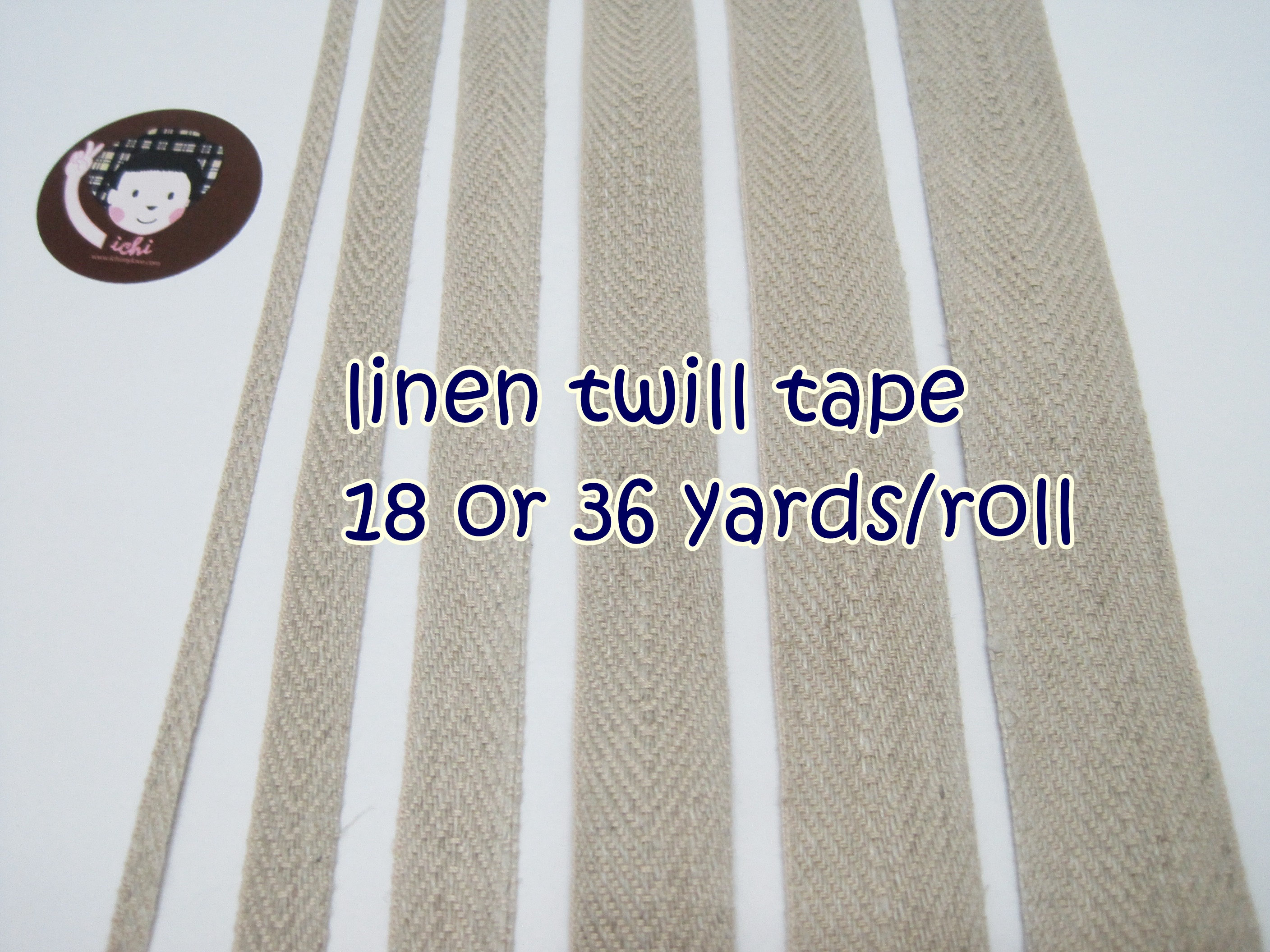 1 Roll Linen Herringbone Tape Linen Twill Tape Unbleached Etsy Australia