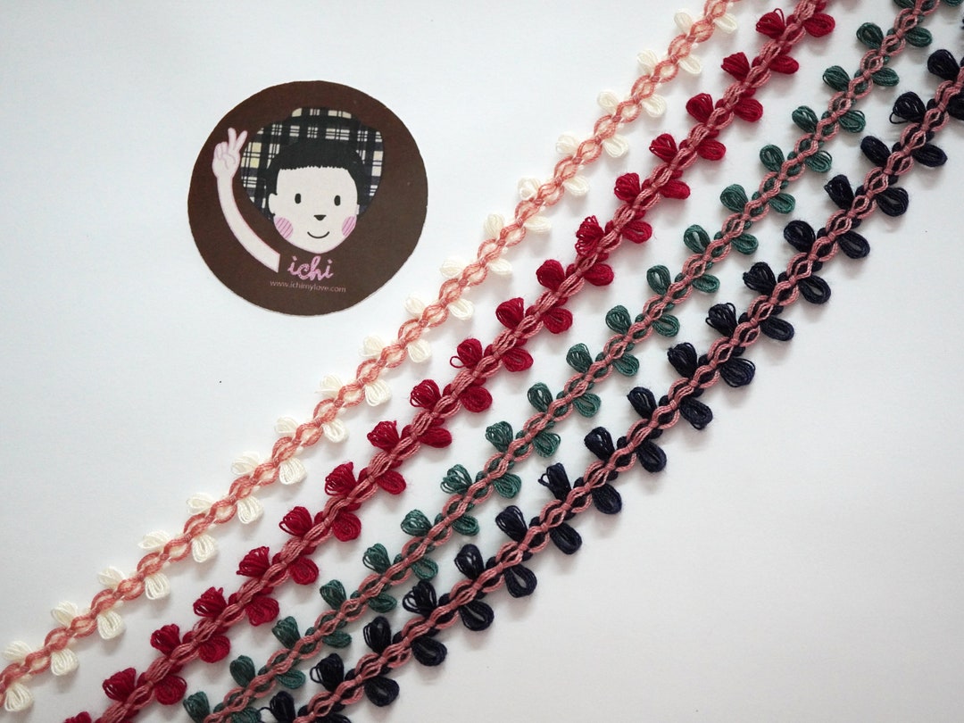 ANCIEN GALON picot bicolore (996) & ANTIQUE TRIM