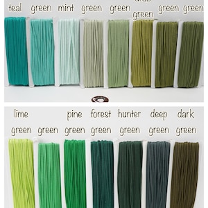 5 yards 3 mm grön Soutache-snöre, soutache-fläta, glänsande snöre, platt snöre, glänsande fläta, glänsande platt fläta, grått snöre, grå soutache-fläta