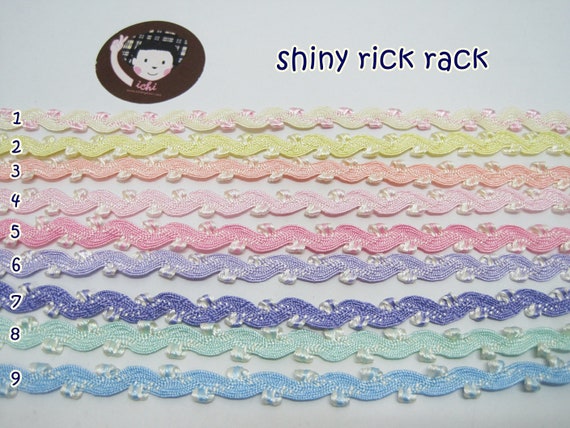 Ric Rac Aqua - 1cm Ric Rac Aqua - 1cm