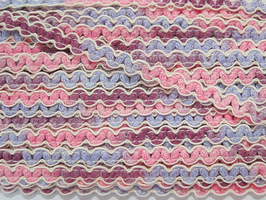 5 yards Multicolored Rick Rack Trim Ric Rac Trim Rick Rack | Etsy