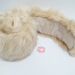 1 Pc Fur Collar, Faux Fur Hood Trim, Hood Decor, Fur Hood Trim, fur collar coat, fur collar hood, fur trim, faux fur collar, fur scarf