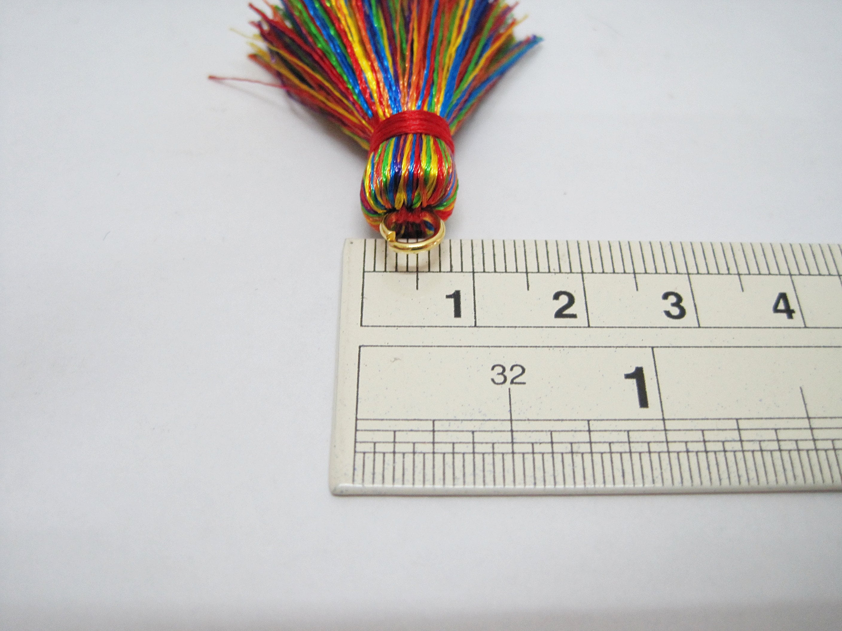 Rainbow tassle bags main image 1