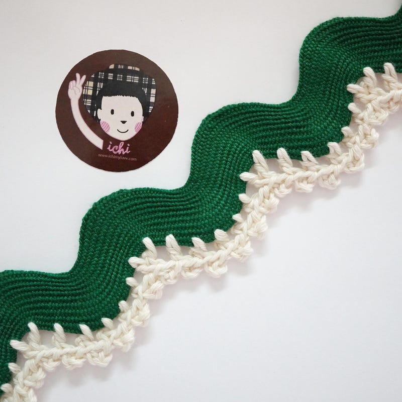 Crocheted Ric Rac - Etsy