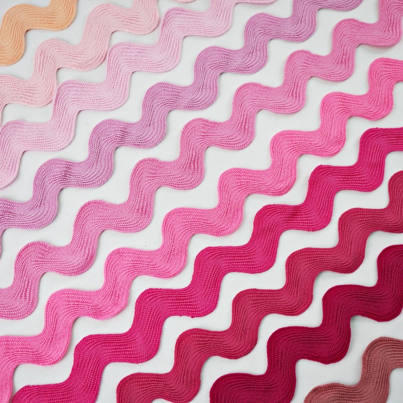 1/2 Pink Ric Rac - Etsy
