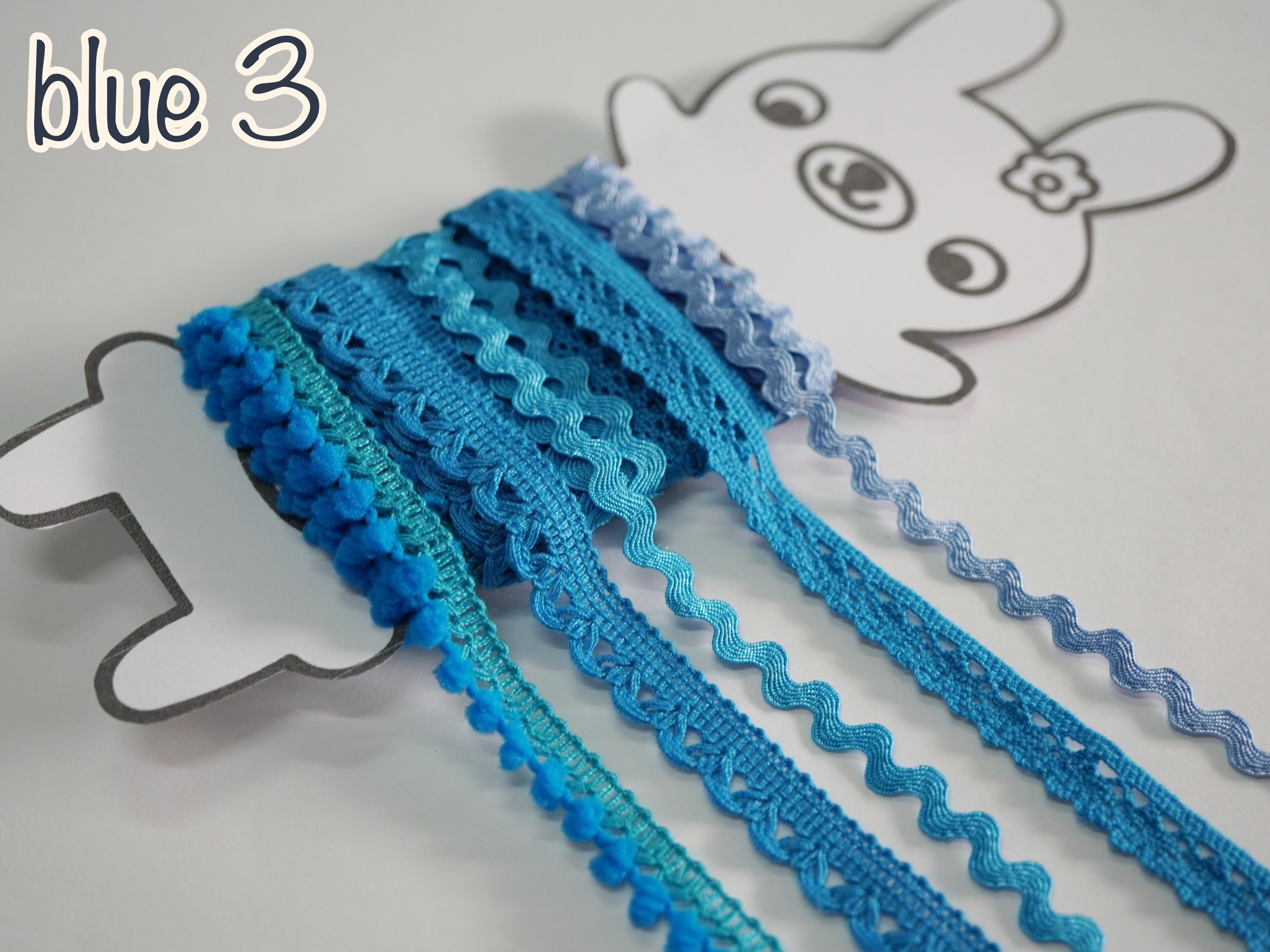 5 Yards Blue Lace Rabbit Set - Etsy
