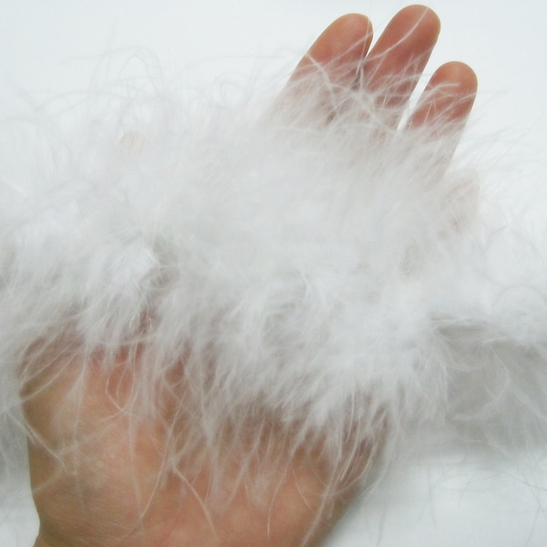 faux ostrich feather shawl