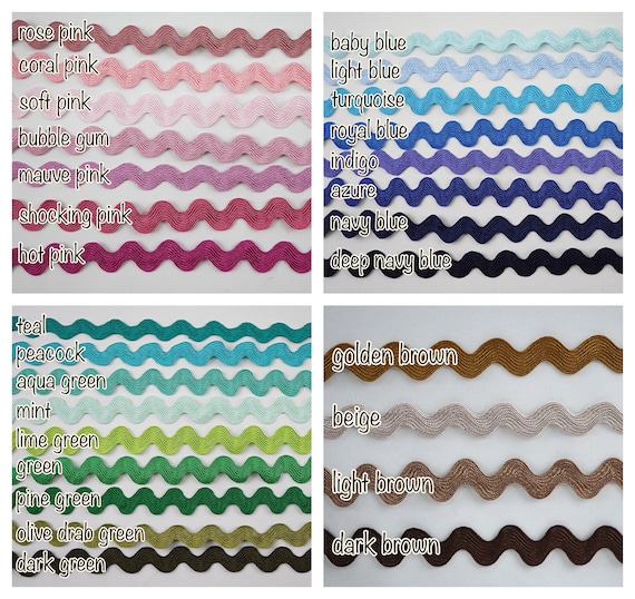 Ric Rac Lime - 1 cm Ric Rac Lime - 1 cm
