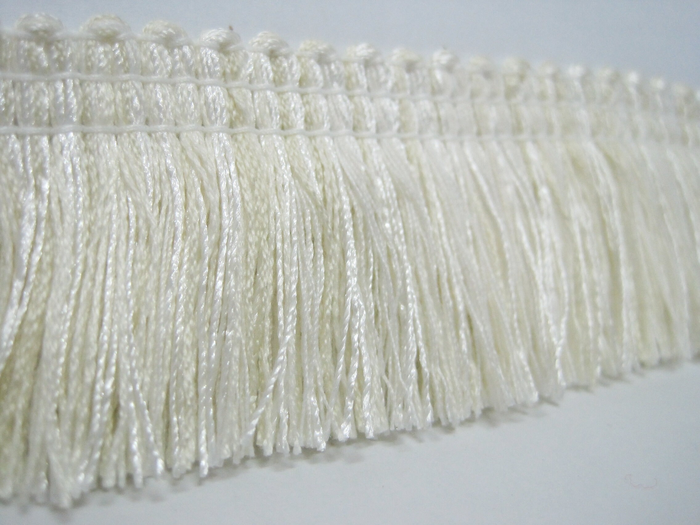 1 Yard OffWhite Brush Fringe Trim Tassel Trim fringe Etsy
