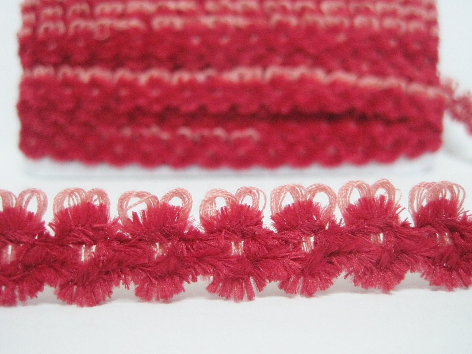 5 yard of Ruby Chenille Braided Chenille trim velvet trim Etsy