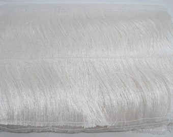 DÉCOPRO 4 (10cm) Long Solid Chainette Fringe Trim (Style# CF04), Rose Pink #07