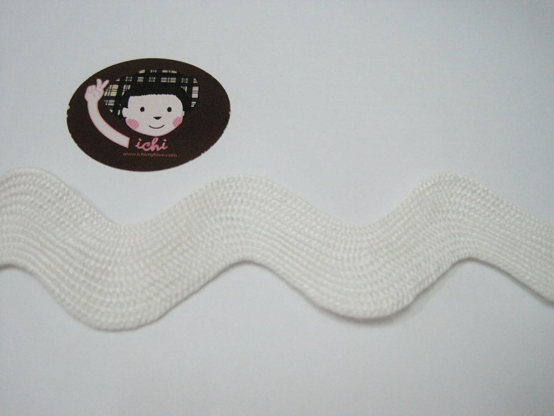 5 Yards White Jumbo Rick Rack Trim White Rick Rack Jumbo Ric Etsy