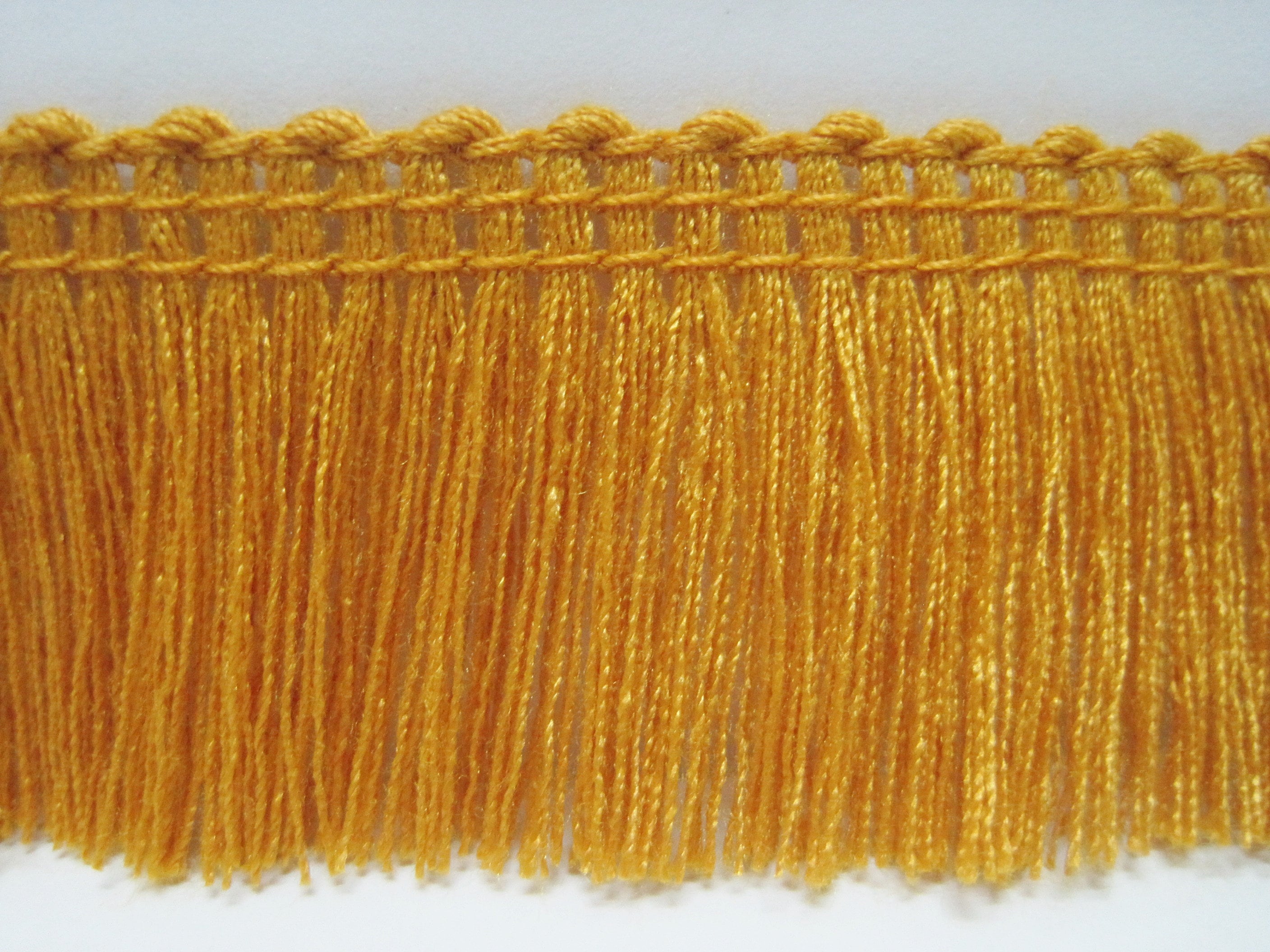 5 Yards Classic Gold Cotton Tassel Trim gold tassel fringe Etsy