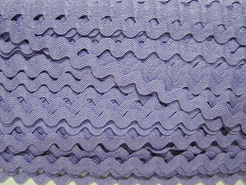 5 Yards Lavender Mini Rick Rack Trim Purple Rick Rack Etsy