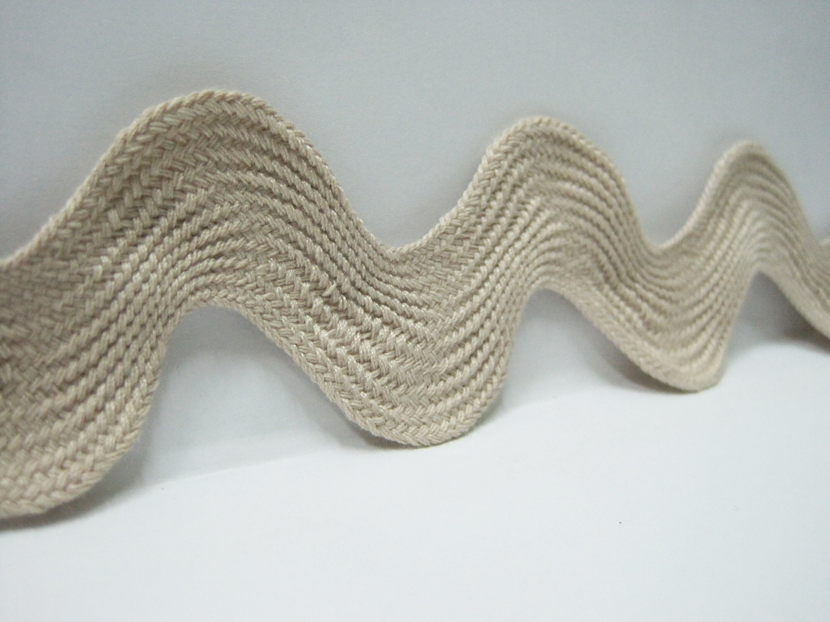 5 yards Beige Jumbo Rick Rack Trim beige rick rack Jumbo Ric Etsy