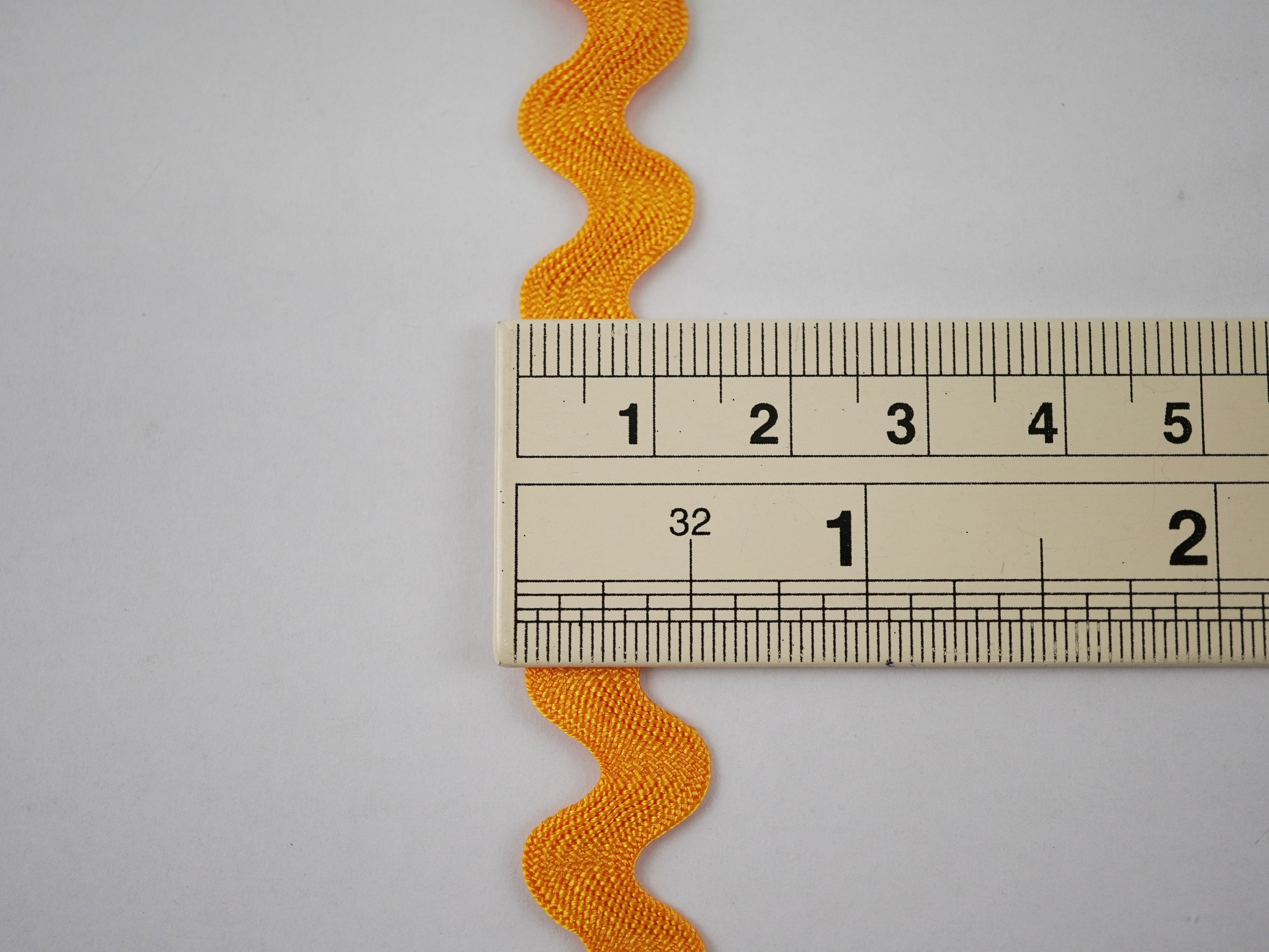 Orange Rick Rack 5 Yards 1/2