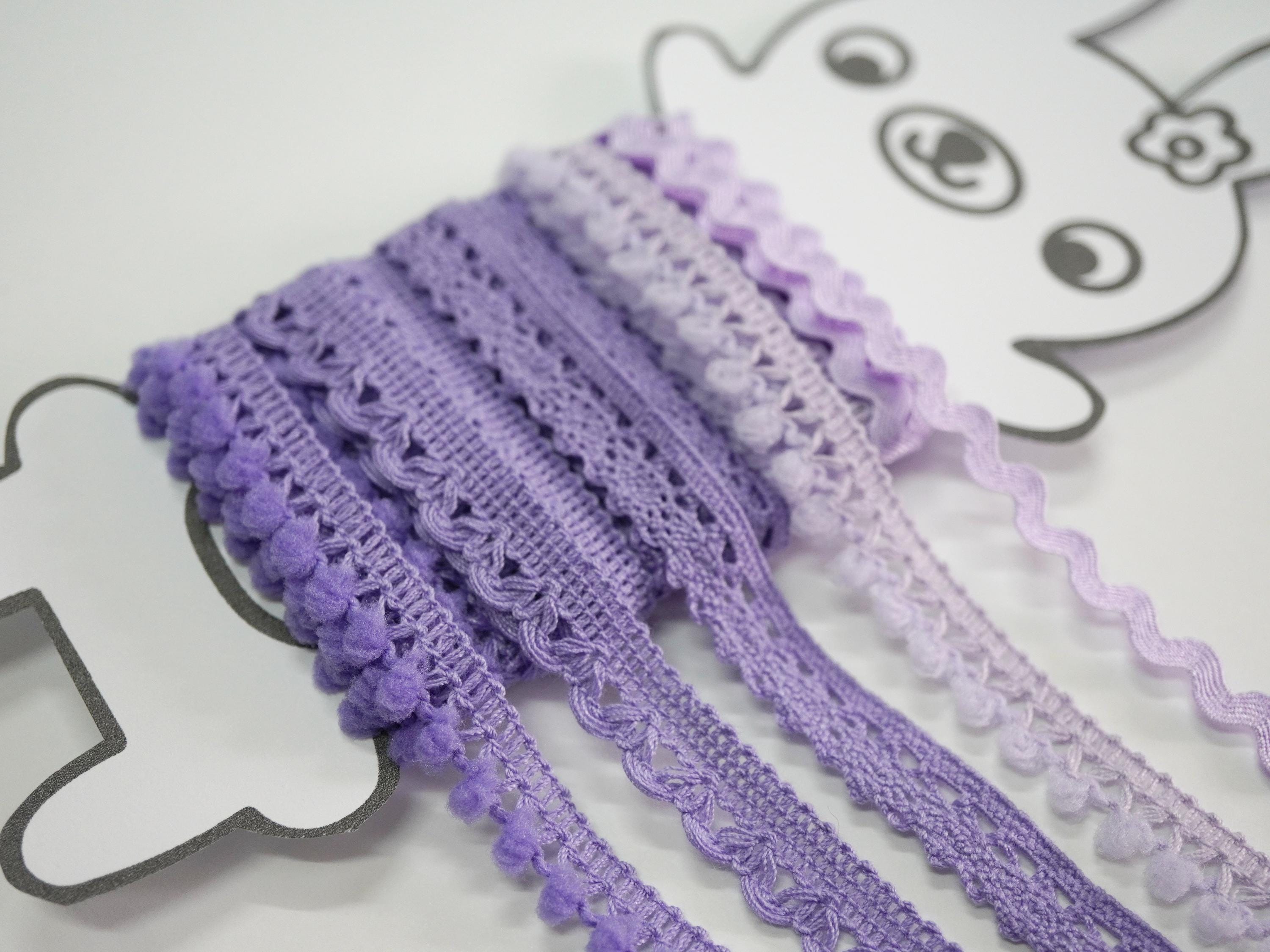 5 Yards Lilac-lavender Lace Rabbit Set - Etsy