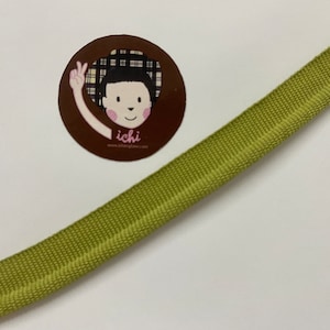 5 Yards Olive Drab Green Lip Cord Piping, edge piping, decorative edging, lip cord edge, upholstery edging, olive green lip cord, green cord