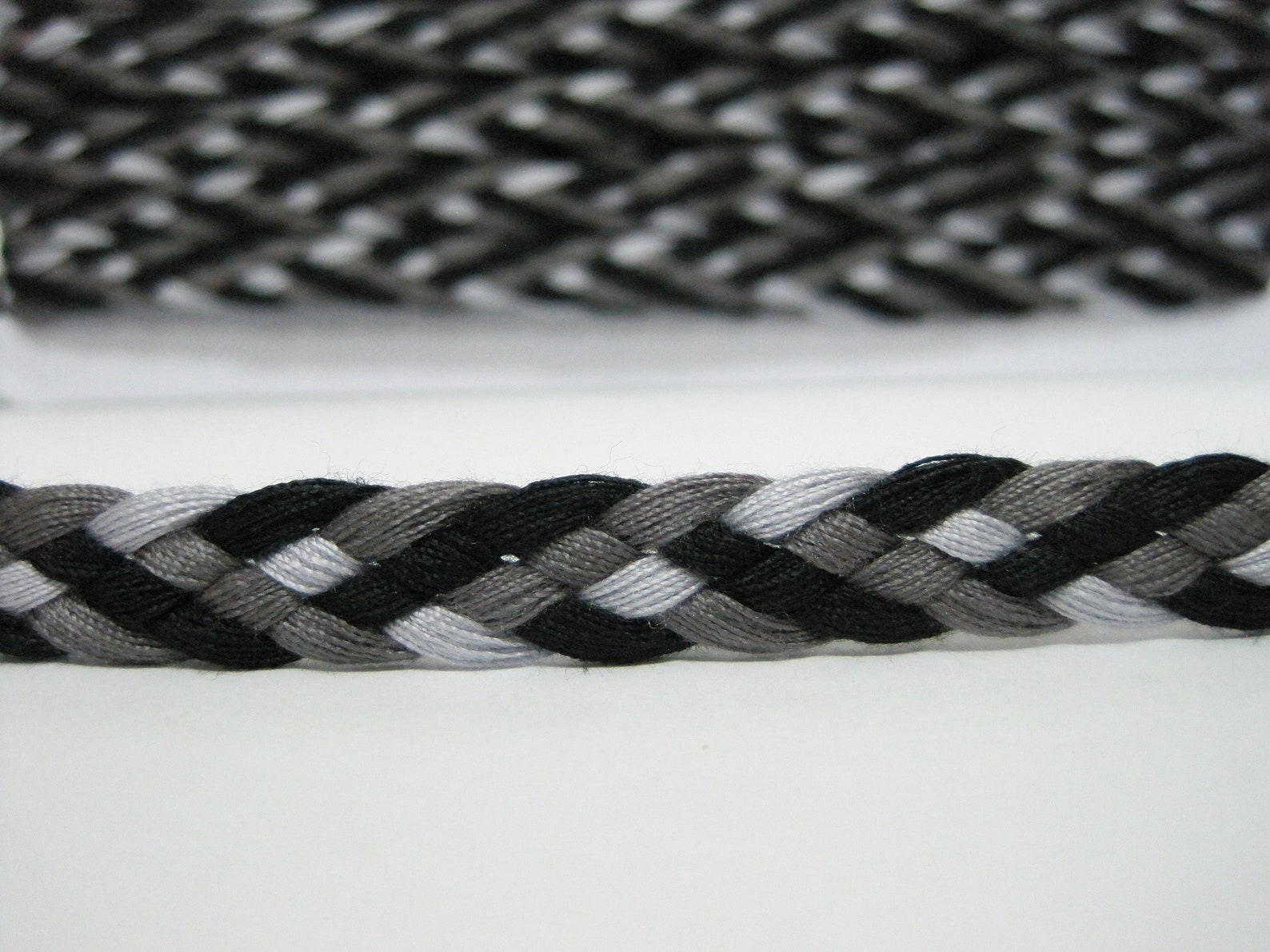 5 Yards Braided Trim Multicolored Trim Flat Braided Cord Etsy