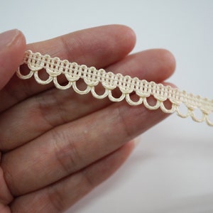 5 Yards Vanilla Loop Trim, Cream Loop Trim, Wholesale Trim, Looped Trim ...