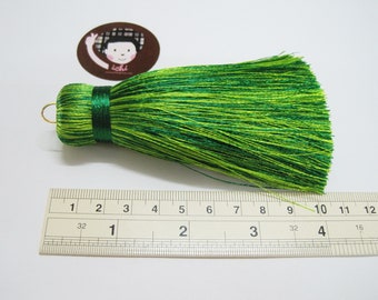 1 個のグリーン ビッグ タッセル、ラージ タッセル、卸売タッセル