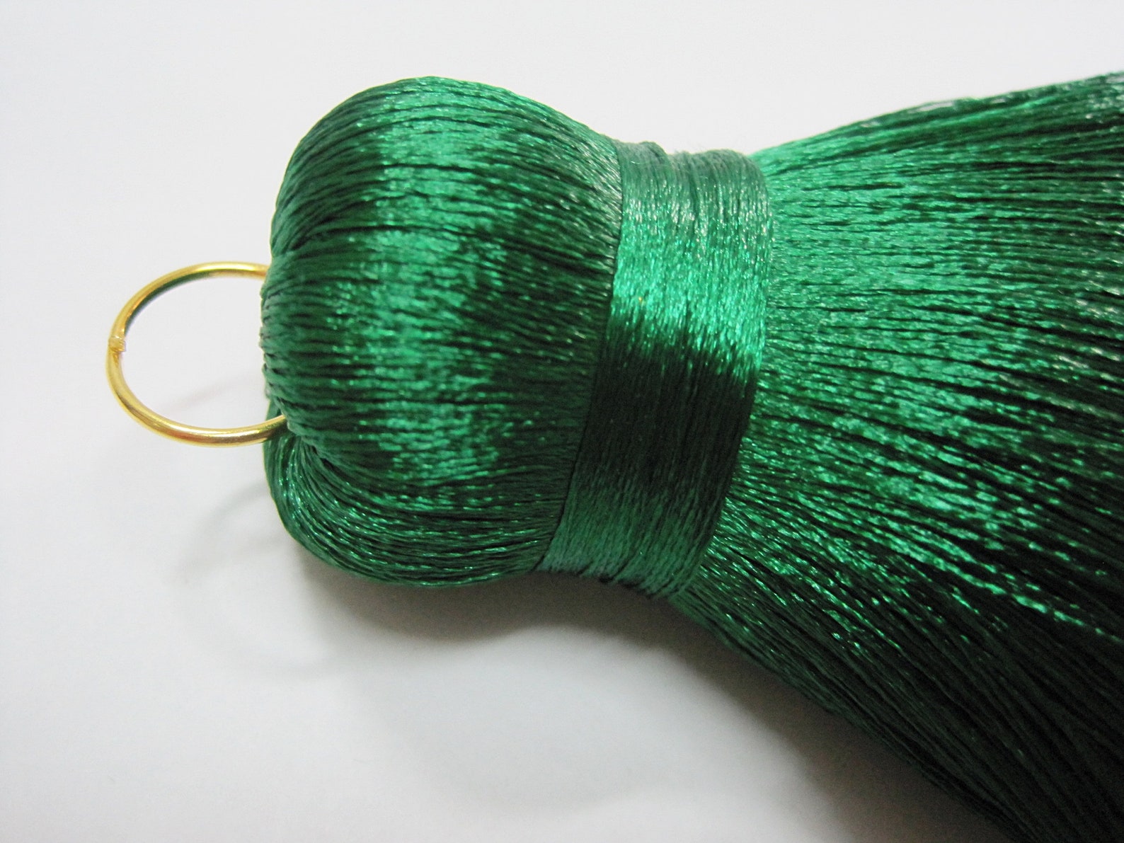 1 Pc Jumbo Tassel Emerald Green Tassel Wholesale Tassels Etsy