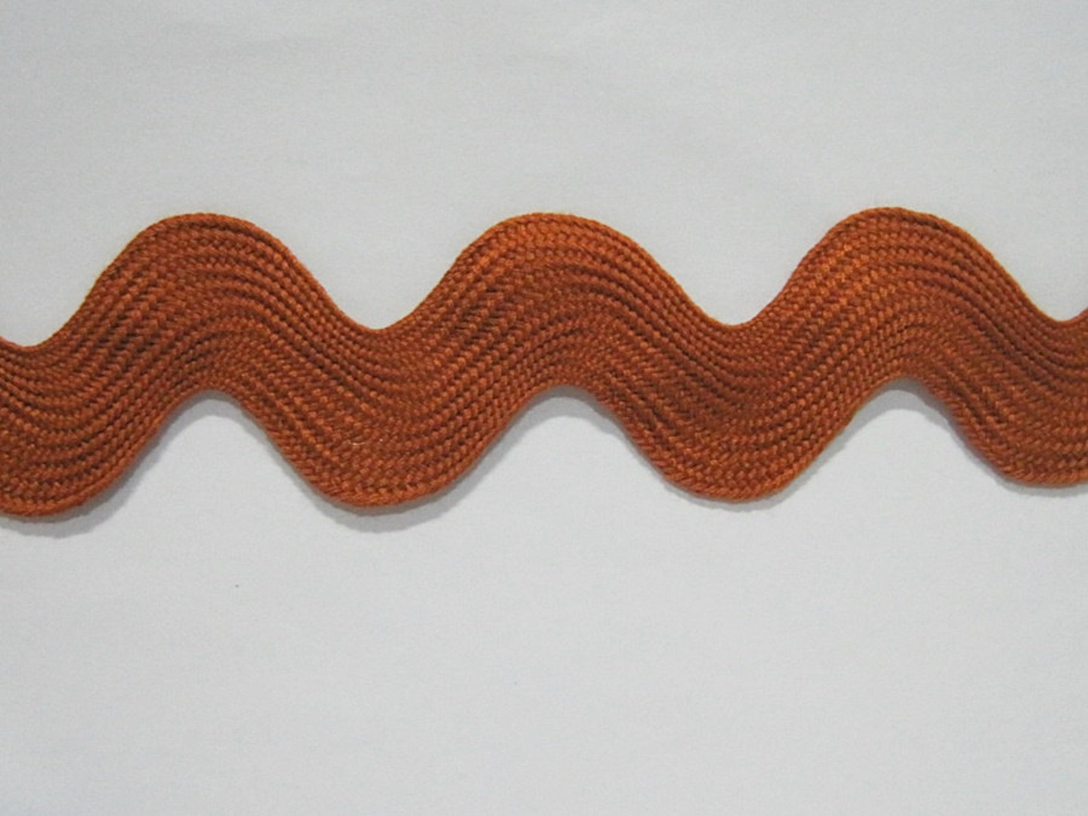 5 yards Mahogany Jumbo Rick Rack Trim brown rick rack Jumbo Etsy