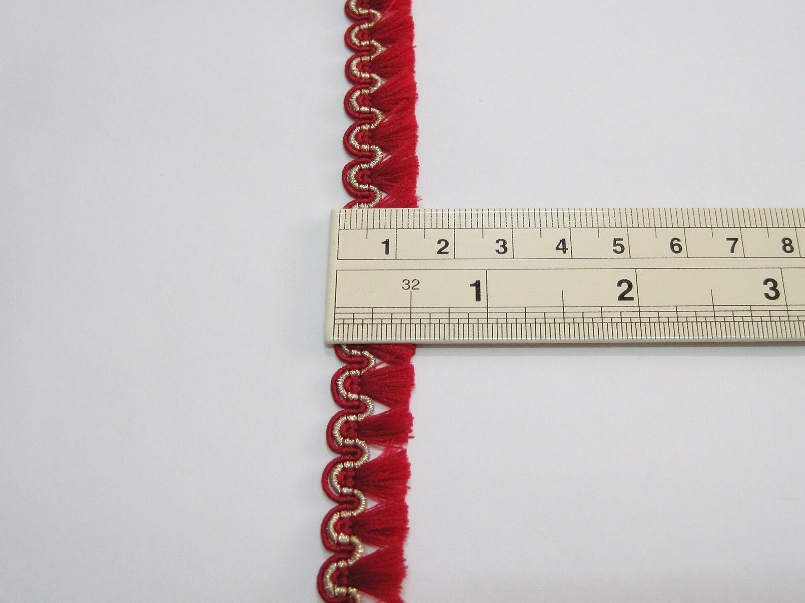 5 Yards Ruby Tassel Trim Red Trim Wholesale Trim Trim Lot Etsy