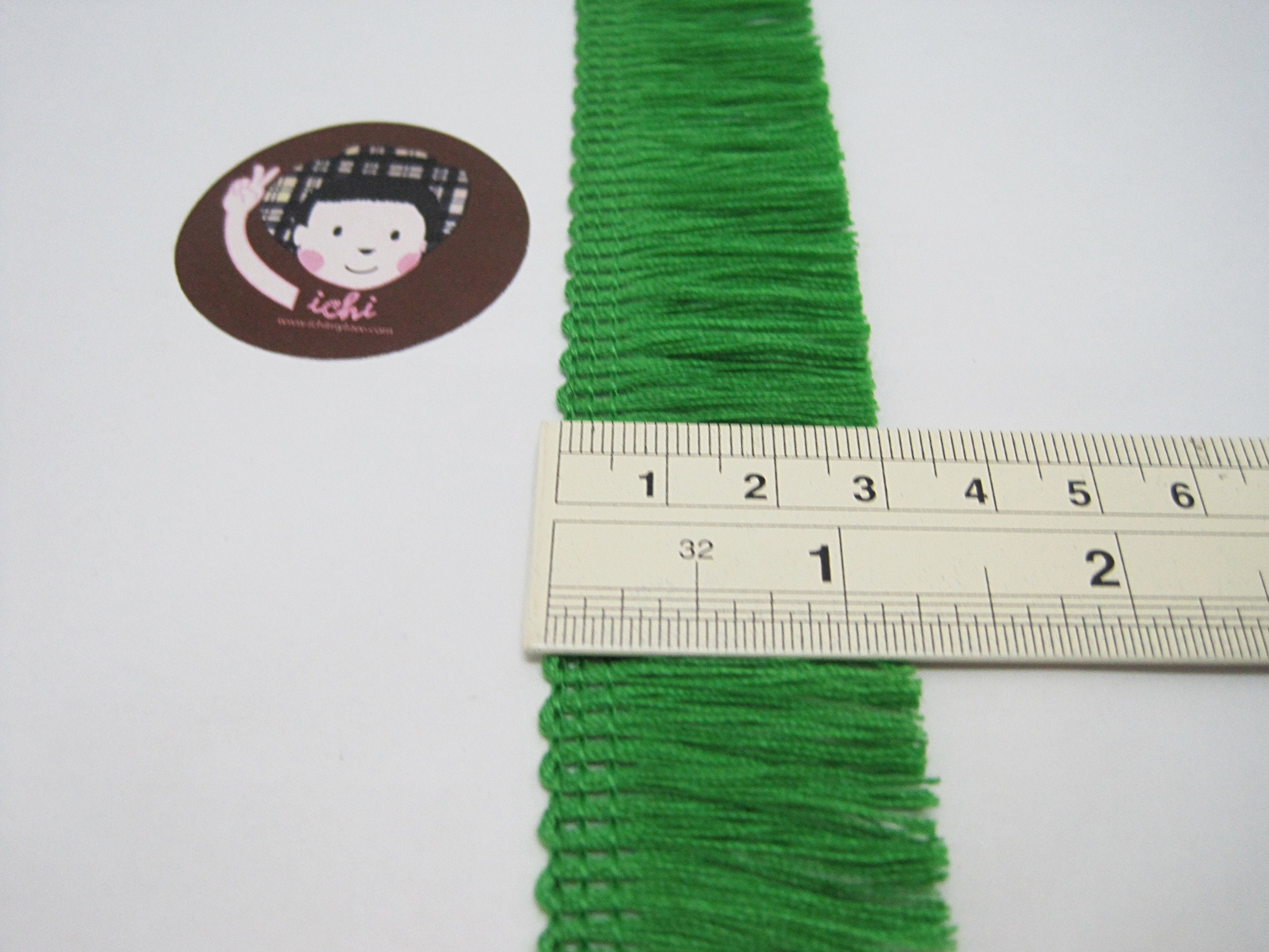 5 Yards Green Cotton Tassel Trim green Trim green tassel Etsy