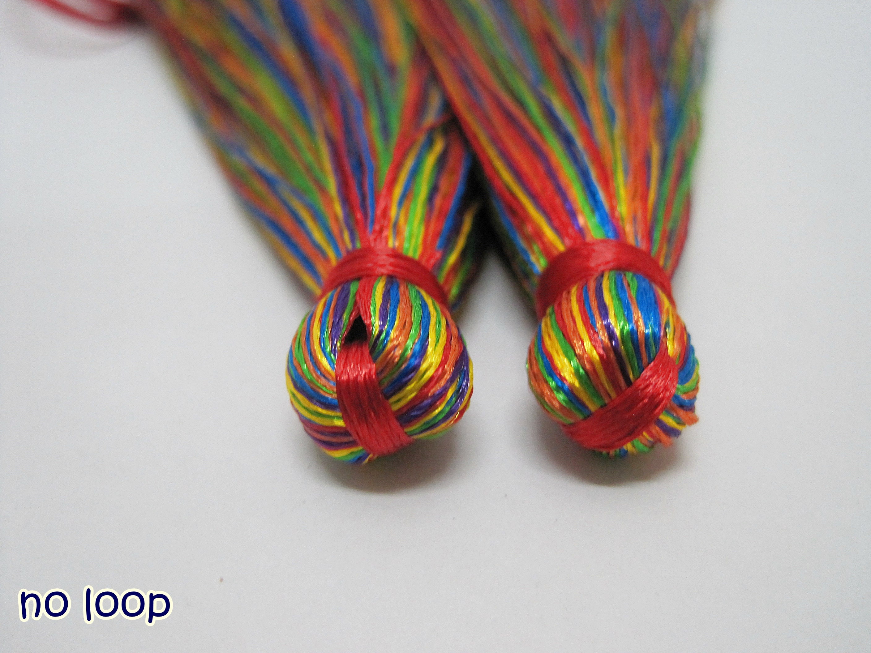 Rainbow tassle bags main image 0
