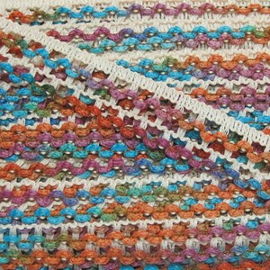 5 Yards Treccia multicolore, nastro multicolore, nastro colorato, rifinitura arcobaleno, rifinitura colorata, nastro largo, treccia marrone, rifinitura blu, viola