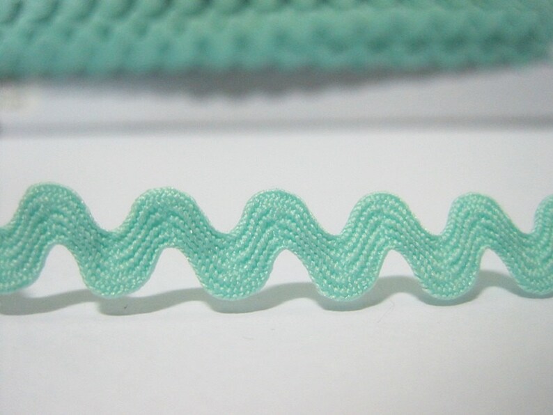 5 Yards Mint Mini Rick Rack Trim Wholesale Trim Ric Rac Etsy