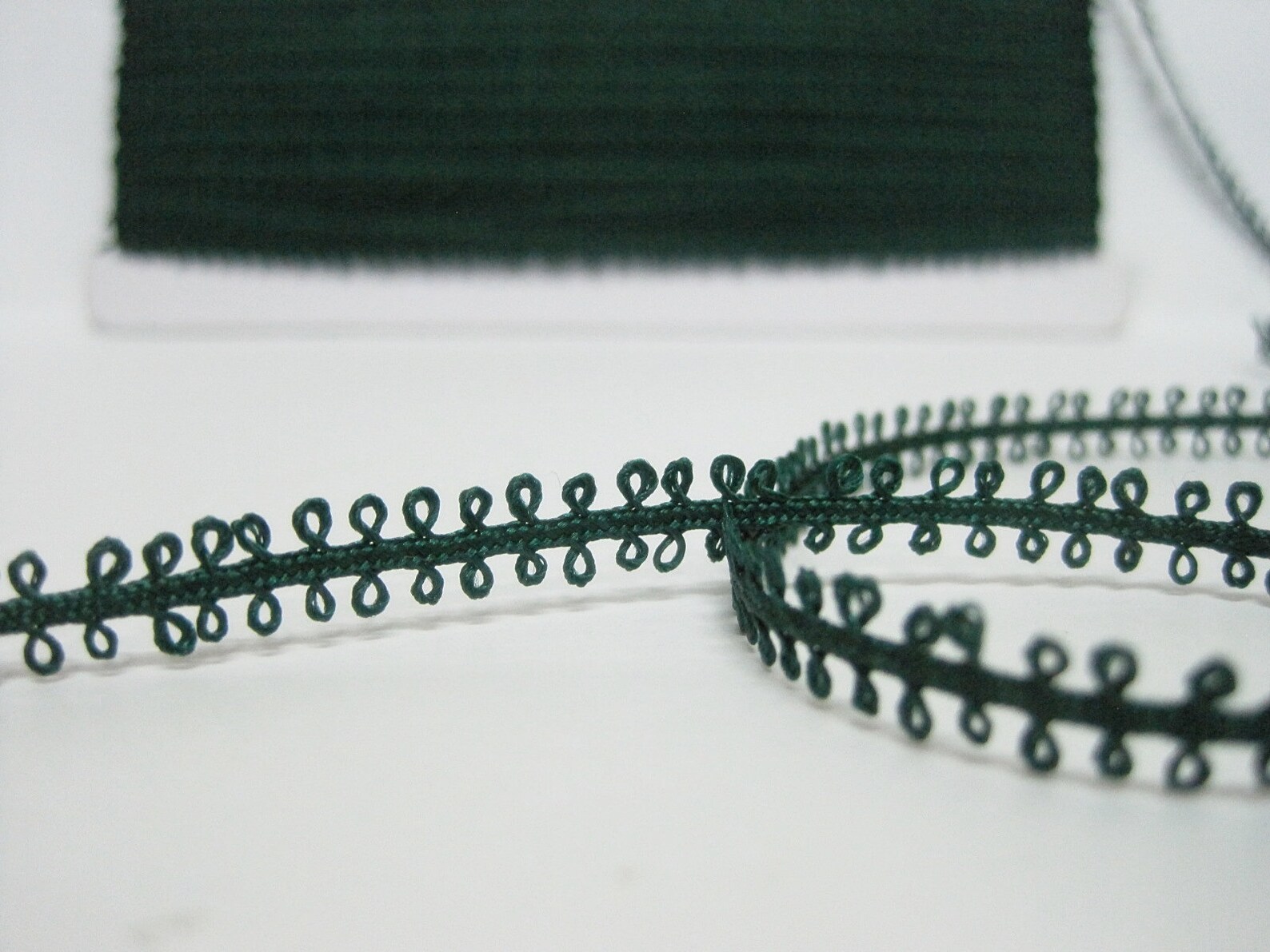 5 Yards Forest Green Picot Trim Picot Edge Trim Picot Edge Etsy