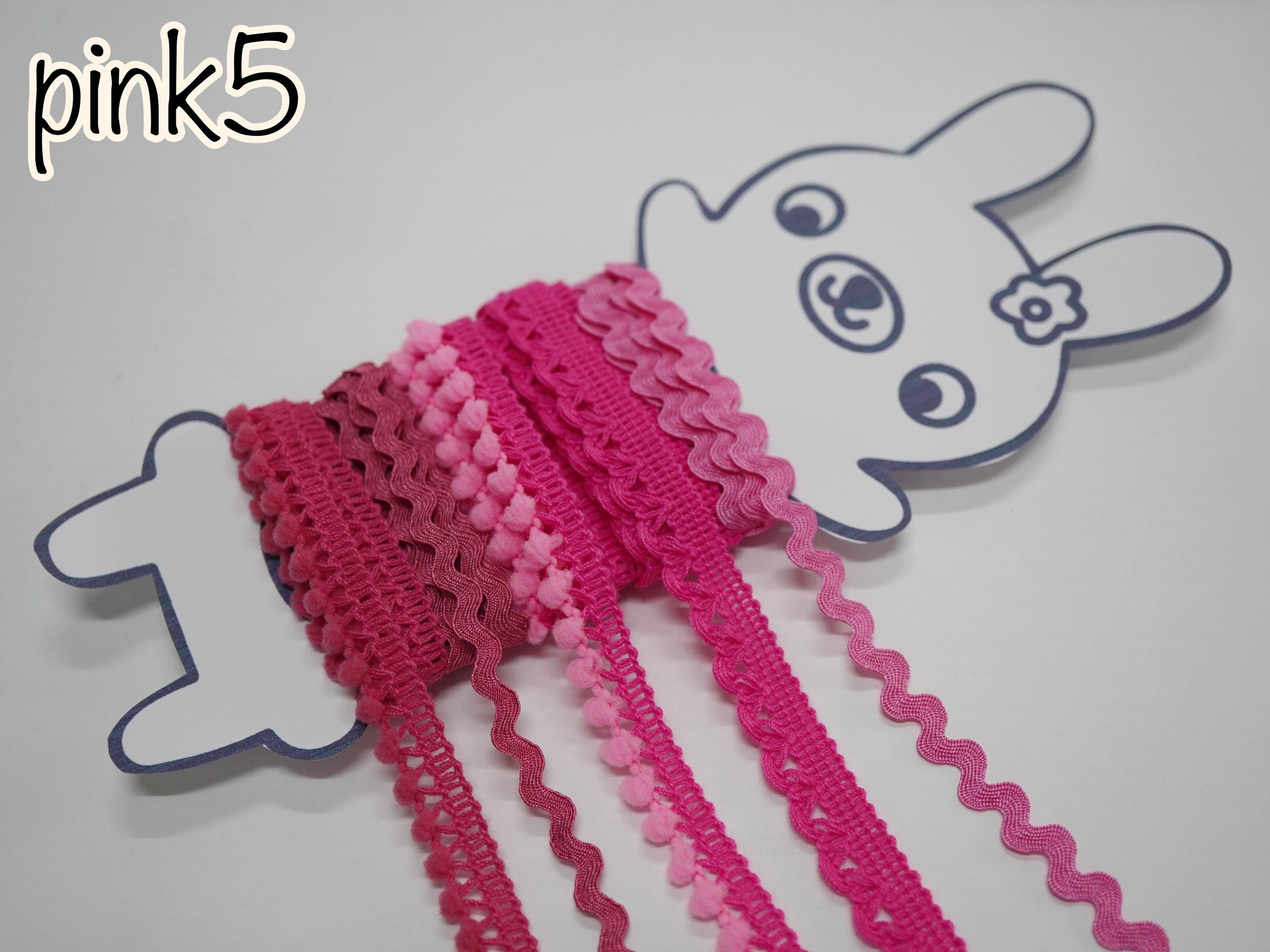 5 Yards Pink Lace Rabbit Set - Etsy