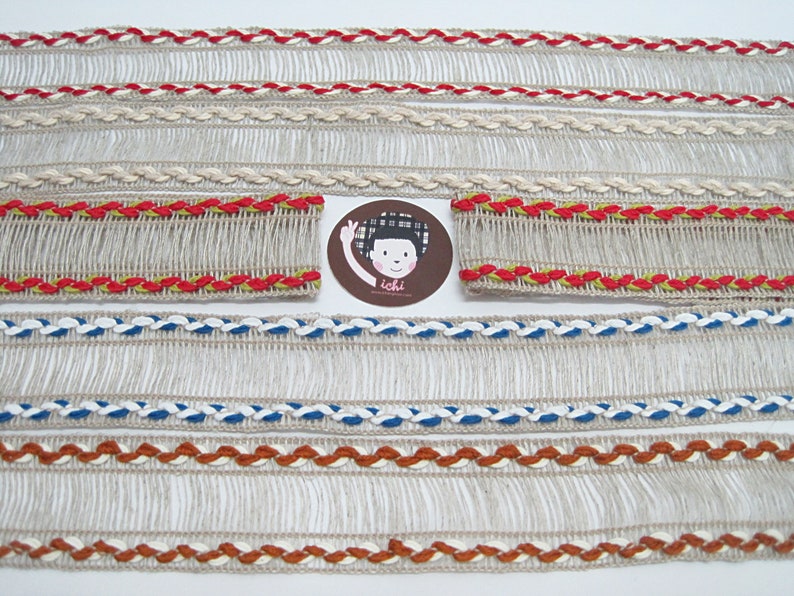 Linen Braided Trim Natural Trim Wholesale Trims Linen Lace Etsy