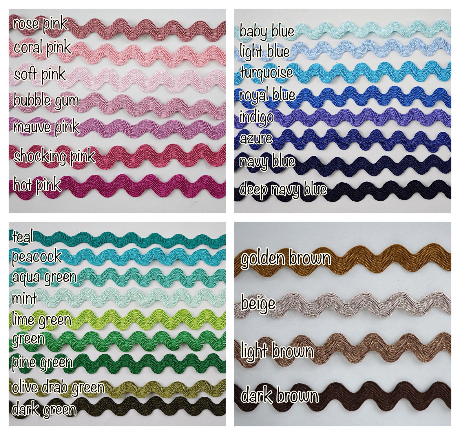 Blue Ric Rak Trim 5 Yards 1/2