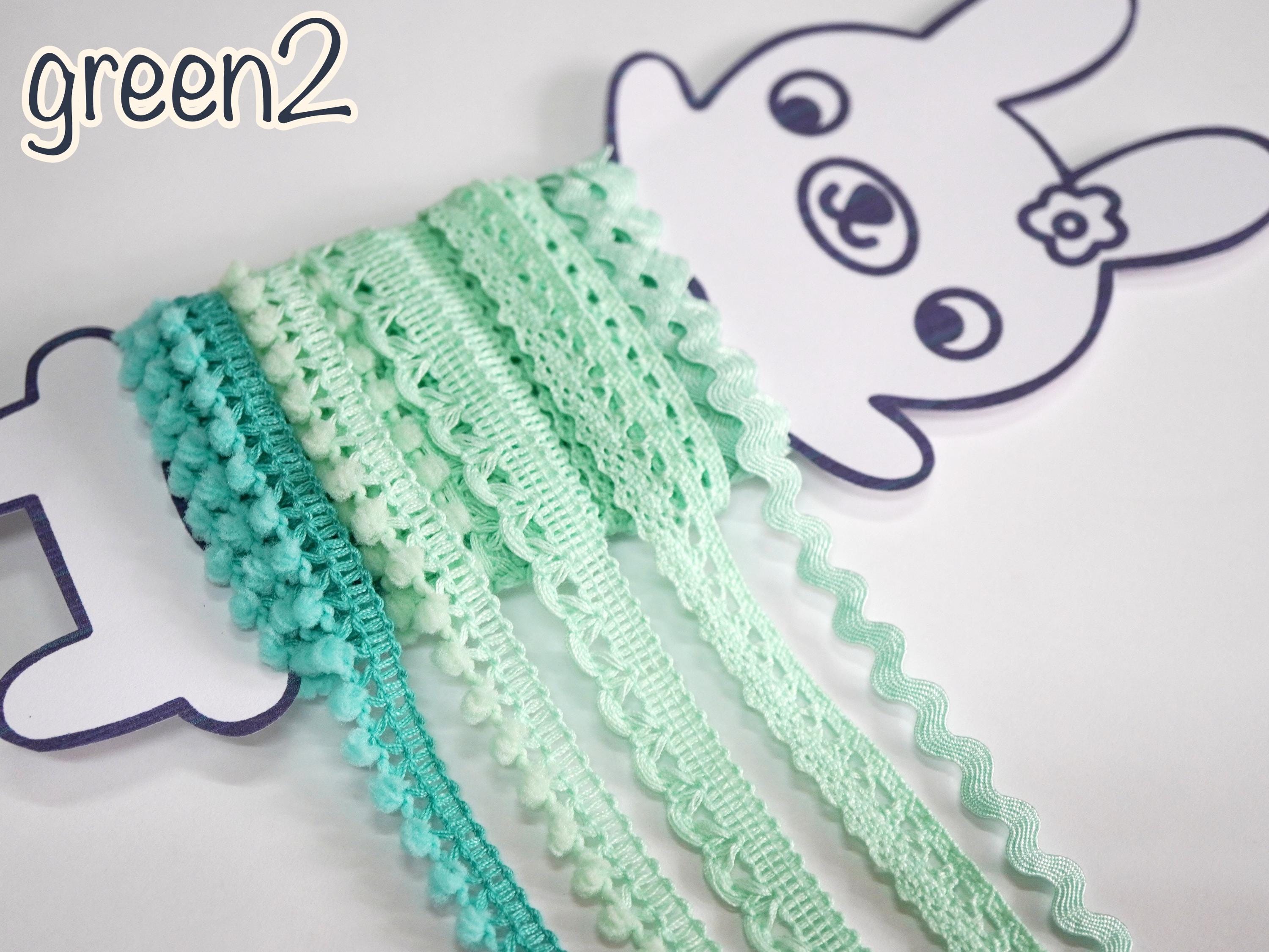 5 Yards Green Lace Rabbit Set - Etsy