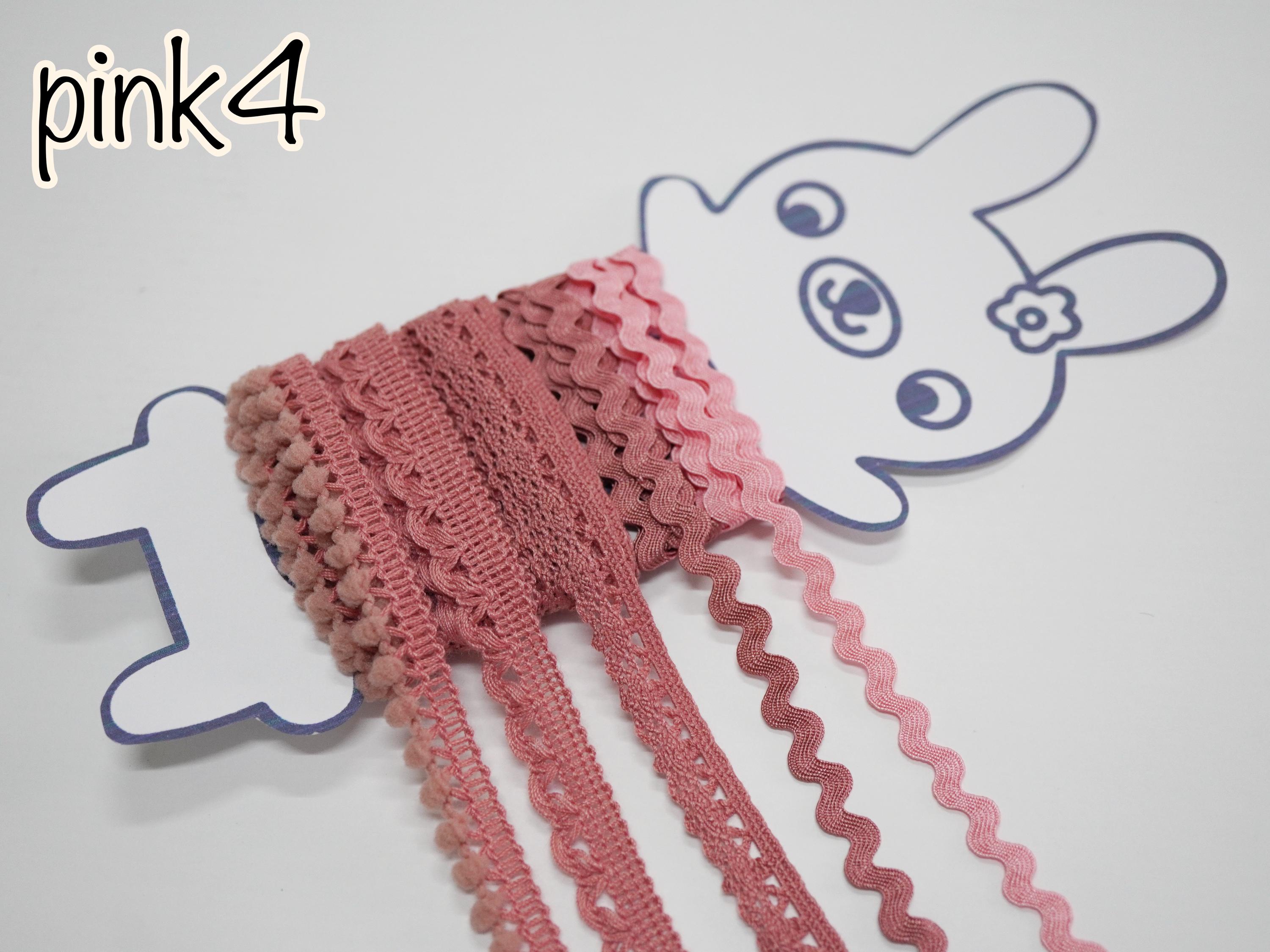 5 Yards Pink Lace Rabbit Set - Etsy