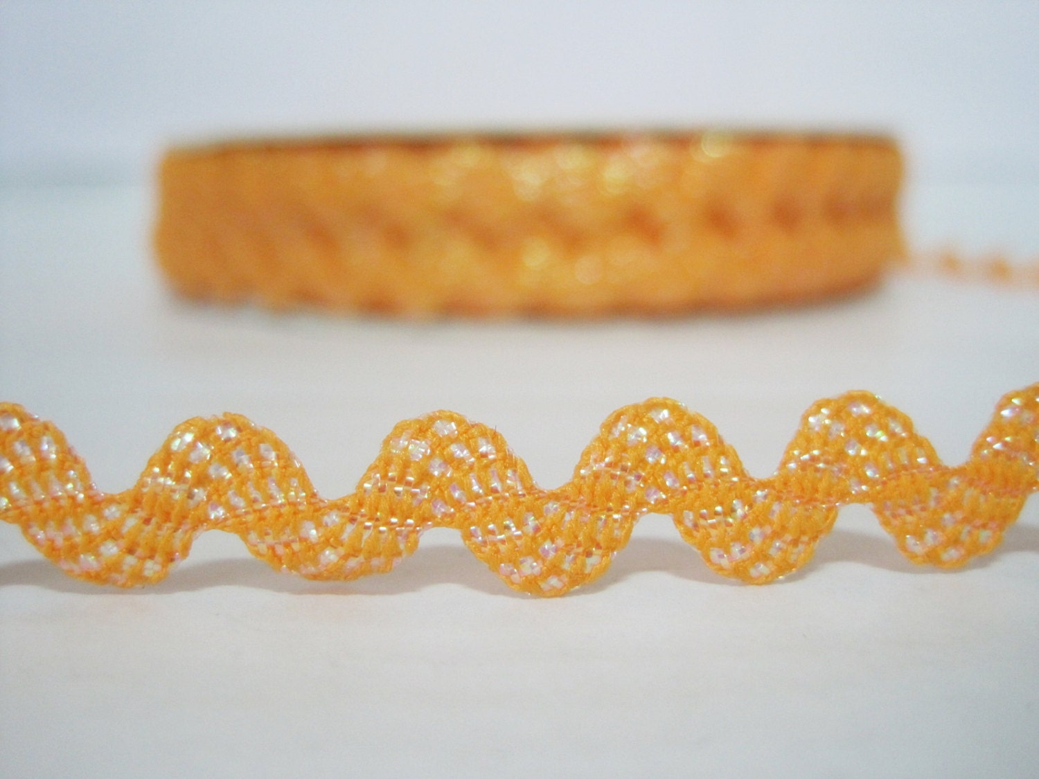Orange Rick Rack 5 Yards 5/16