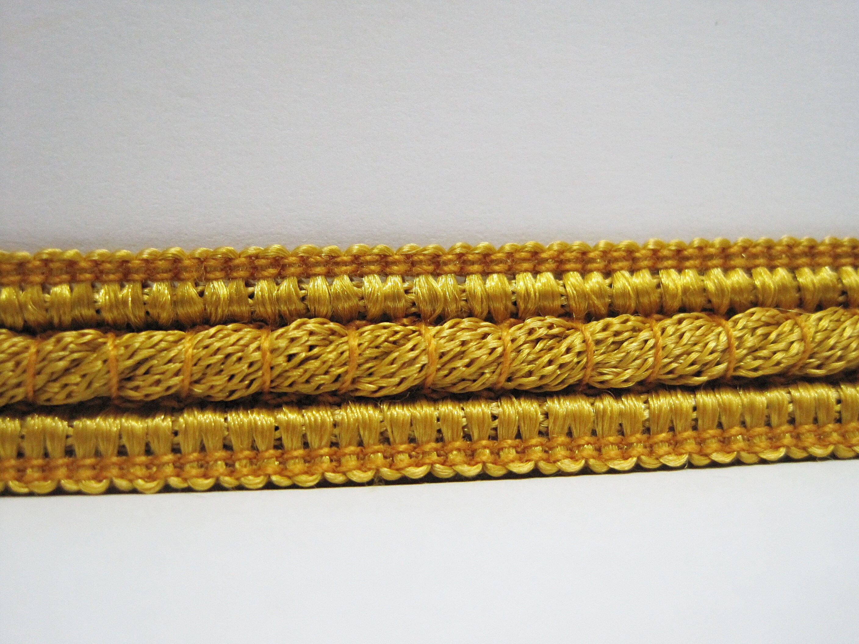 5 Yards Classic Gold Braided Trim Gimp Braid Braided Cord Etsy
