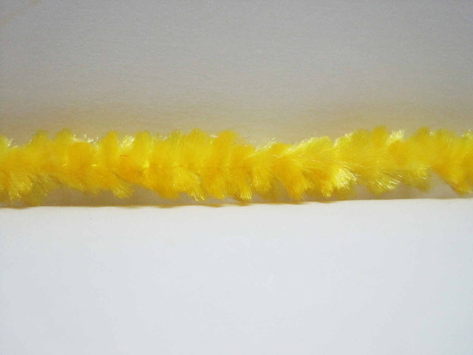 5 Yard Bright Yellow Chenille Cord Chenille Trim Velvet Etsy