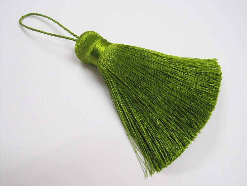 1 Pc Big Tassel Olive Drab Green Tassel Wholesale Tassels Etsy