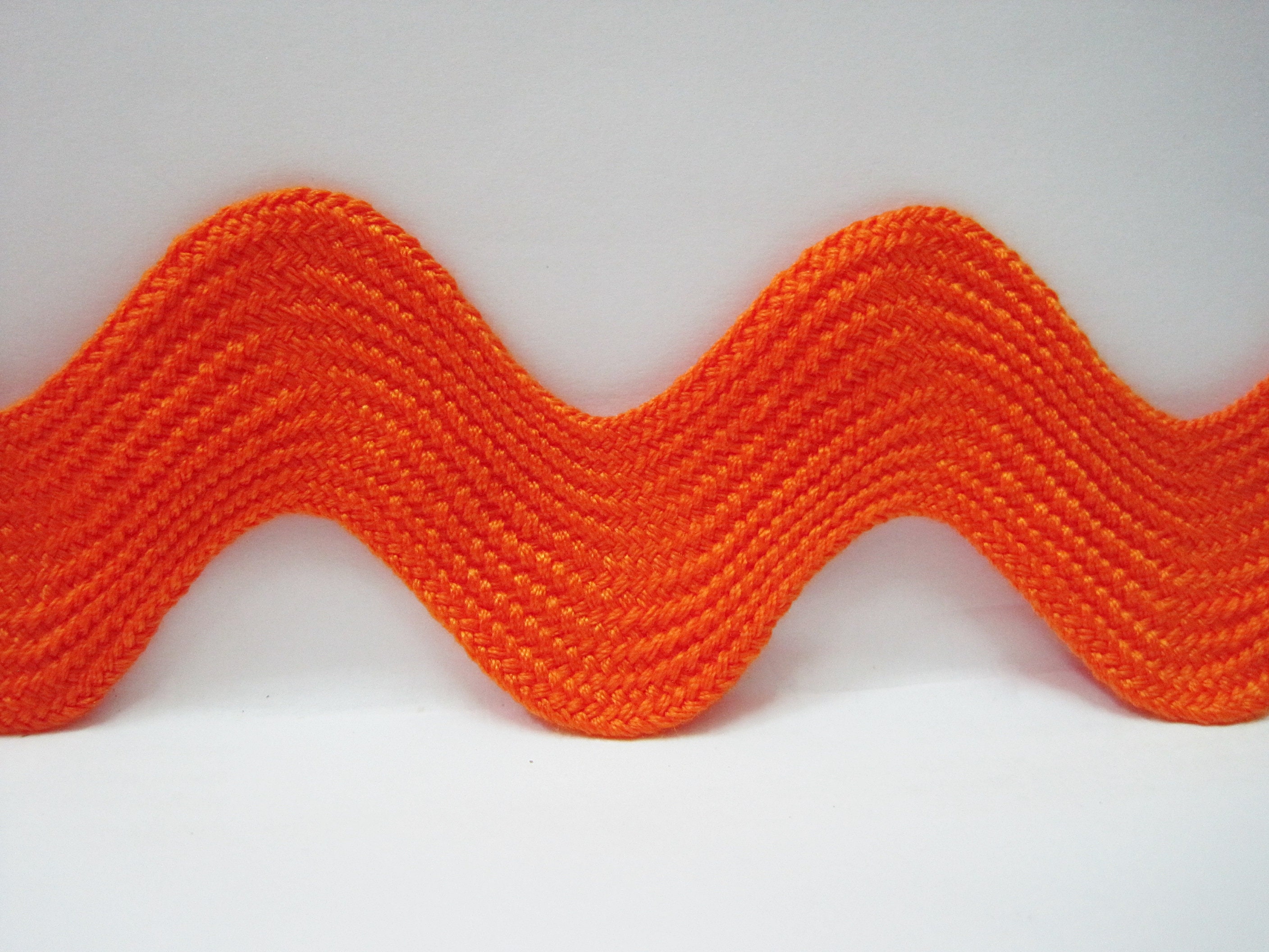 5 yards Orange Jumbo Rick Rack Trim orange rick rack Jumbo Etsy