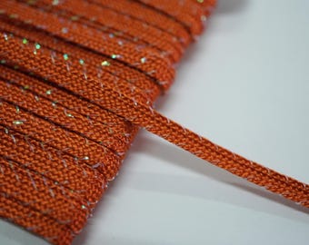 5 Meter 3/40 cm Tangerine Braid mit Prismatic Rand