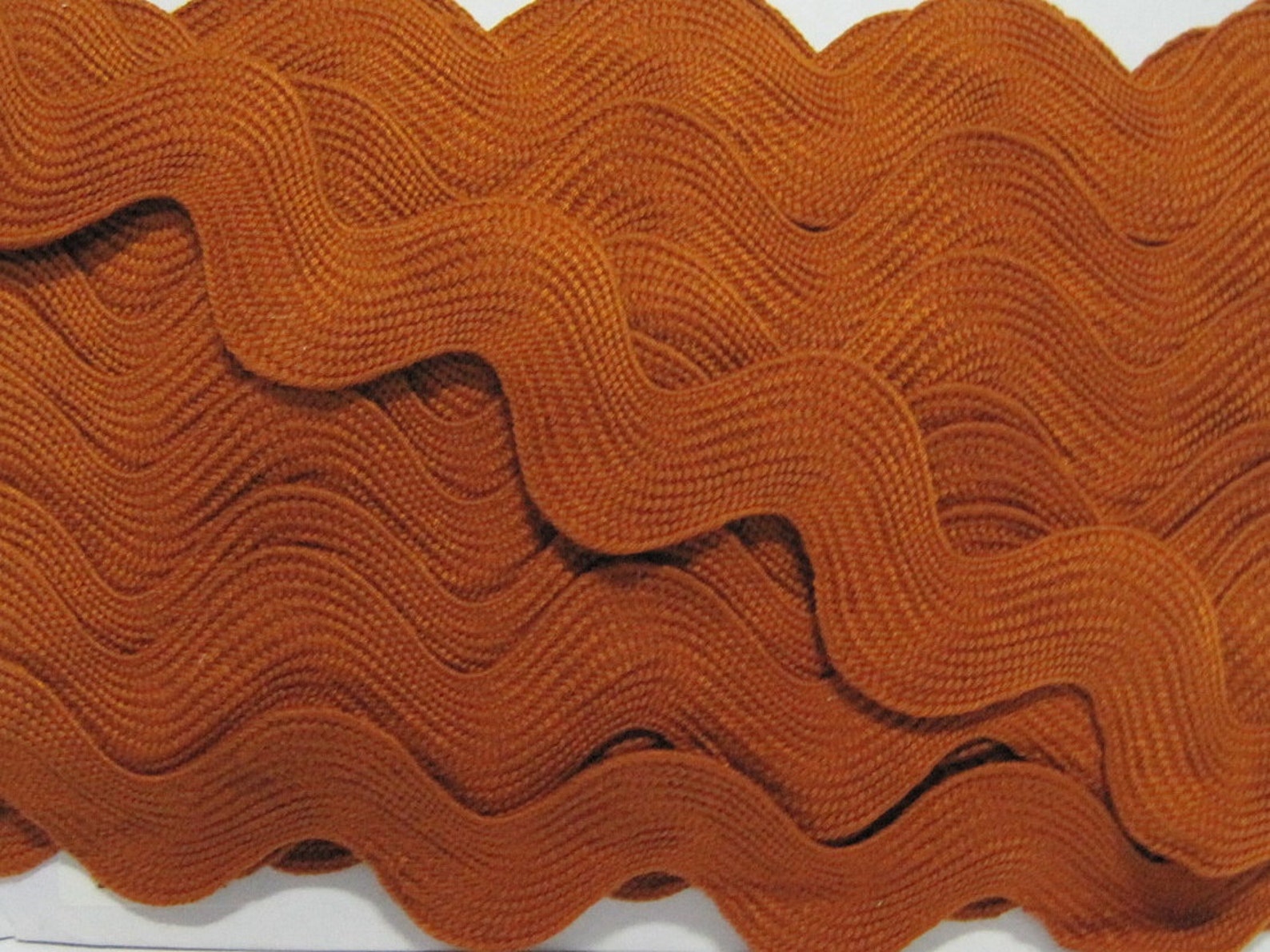 5 Yards Mahogany Jumbo Rick Rack Trim Brown Rick Rack Jumbo Etsy