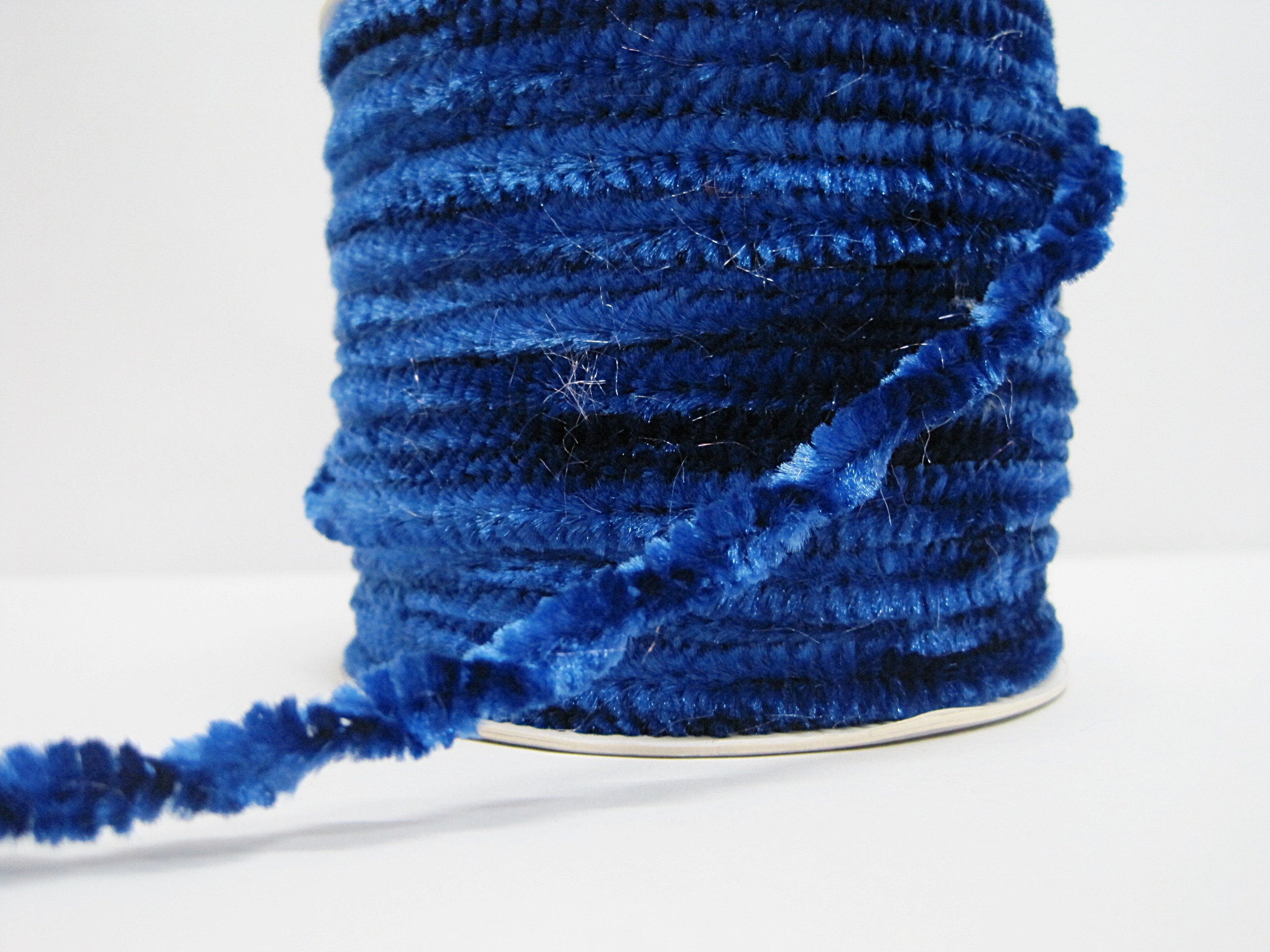 5 yard Azure Chenille Cord Chenille trim velvet trim velvet Etsy