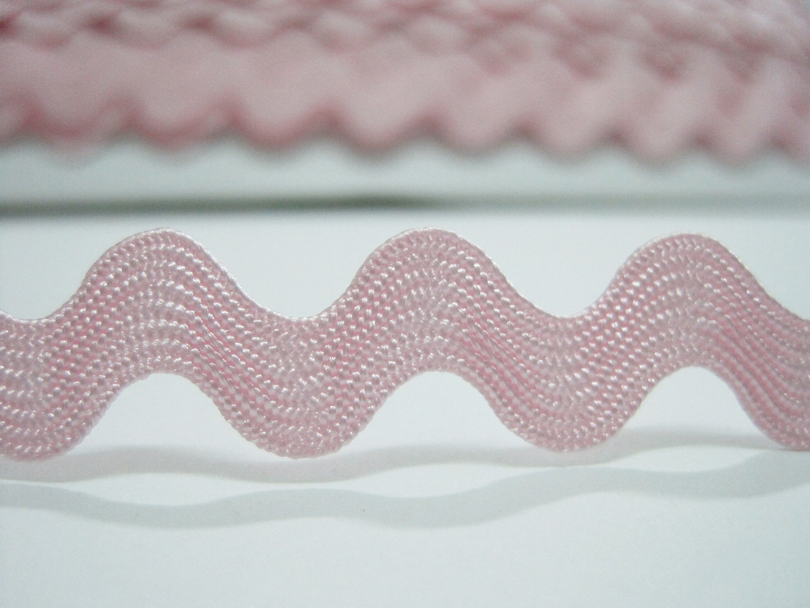 5 Yards 1/2 Rick Rack Trim Soft Pink Ric Rac Trim Rick Etsy