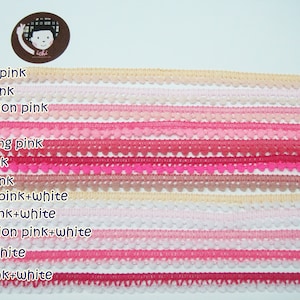 5 yards Pink Tiny Pom Pom Trim, Mini Pom Pom Trim, Tiny Pom Pom Trim, Pink trim, Wholesale trim, Pink pom pom fringe, pink lace trim, pink