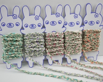 5 Yards 3/8" Flower Lace Trim